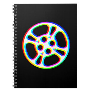 Film Reel / Movie Reel 3D Effect Notebook