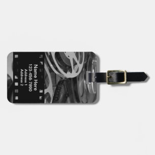 Film Reel / Movie Reel Luggage Tag