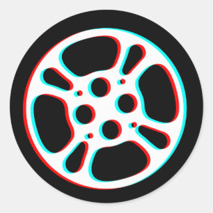 Film Reel / Movie Reel Sticker
