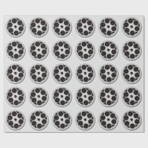 FILM REEL PATTERN Wrapping Paper