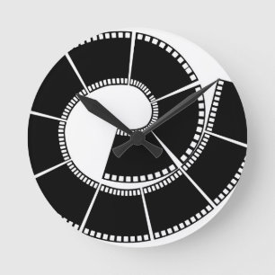 Film Round Clock