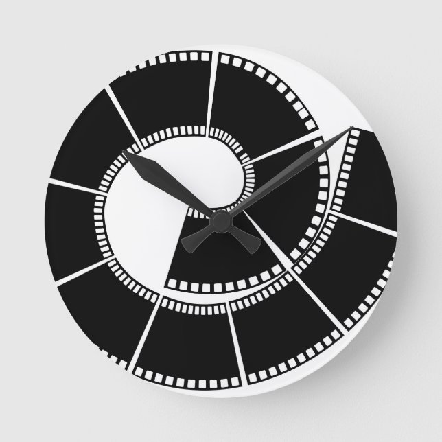 film round clock (Front)