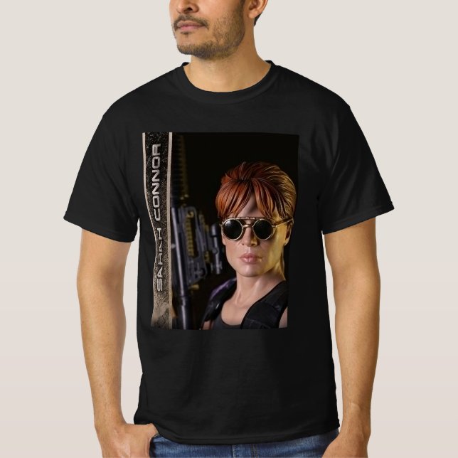 Film Sarah connor T-Shirt (Front)