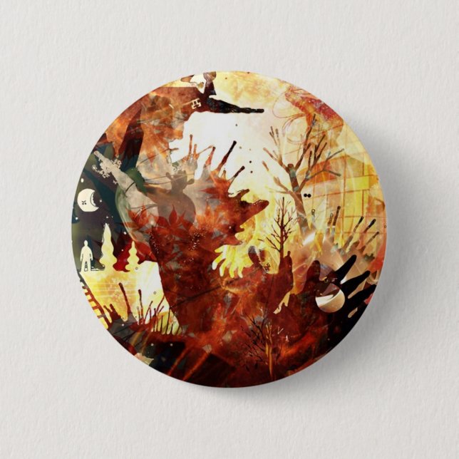 film school 6 cm round badge (Front)