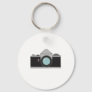 Film SLR Camera Key Ring