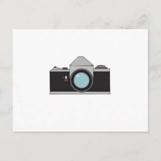 Film SLR Camera Postcard
