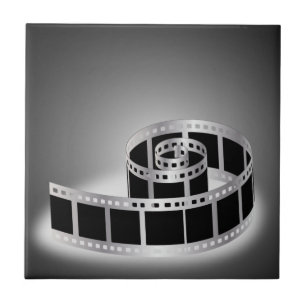 Film strip ceramic tile