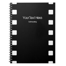 Film Strip Custom Notebook