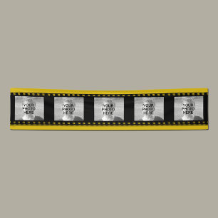 Film Strip Movie Reel Photo Collage Banner