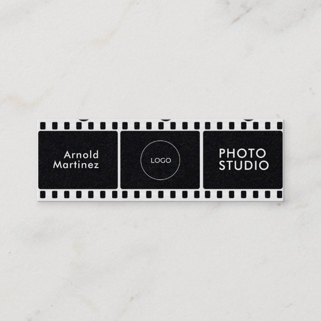 Film tape frame cover  mini business card (Front)