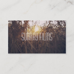 Film Video Camera Movie Director Filming Business Card