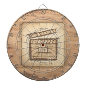 Filmmaker, actor, film director producer gift idea dartboard