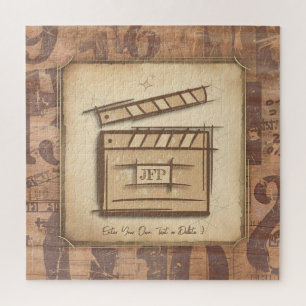 Filmmaker, actor, film director producer gift idea jigsaw puzzle