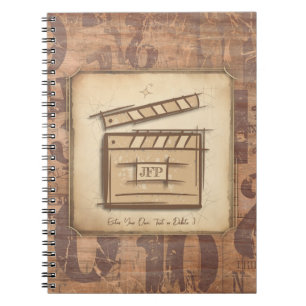 Filmmaker, actor, film director producer gift idea notebook