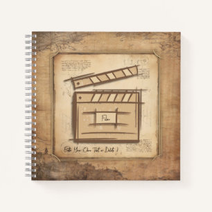 Filmmaker, actor, film director producer gift idea notebook