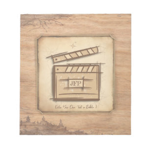 Filmmaker, actor, film director producer gift idea notepad
