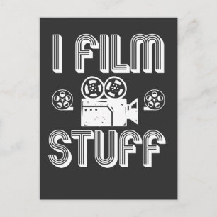 Filmmaker Film Making Movie Director Gift idea Postcard
