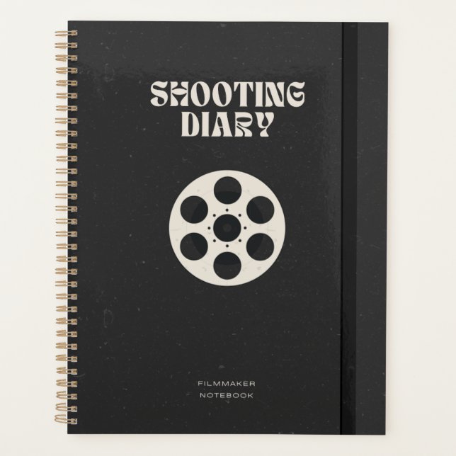 Filmmaker Movie Filmmaking Shooting Planner (Front)