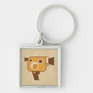 Filmmaker Video Camera Key Ring