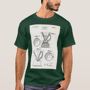 Filter Pot Coffee Poster T-Shirt