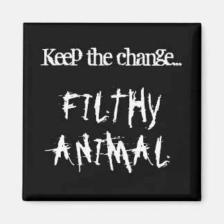 Filthy Animal Magnet (Black)