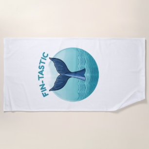 Fin-tastic Beach Towel