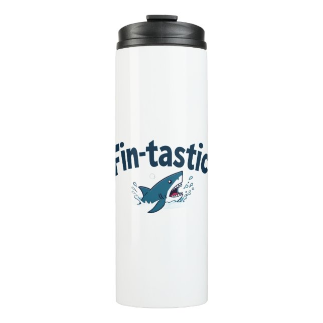Fin-Tastic! Thermal Tumbler (Front)