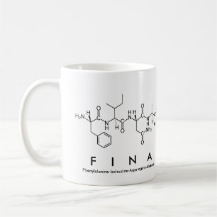 Fina peptide name mug