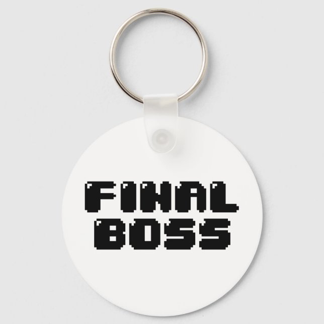 FINAL BOSS KEY RING (Front)