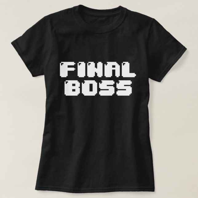 FINAL BOSS T-Shirt (Design Front)