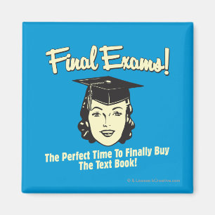Final Exams: Finally Buy the Text Book Magnet