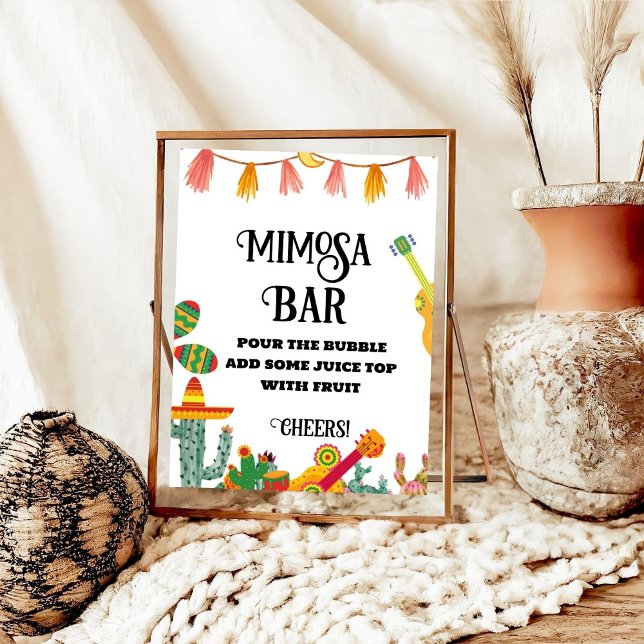 Final Fiesta Bachelorette Mimosa Bar Table Sign (Creator Uploaded)