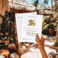 Final Fiesta Bachelorette Weekend Invitation