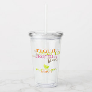Final Fiesta Neon Bachelorette Party Cup Tumbler