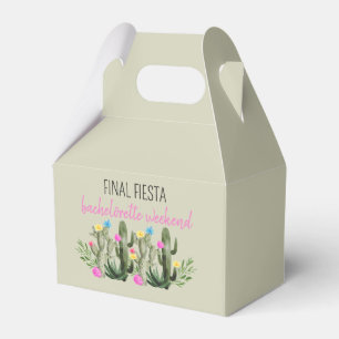 Final Fiesta Personalised Bachelorette Party Favour Box