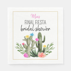 Final Fiesta Personalised Napkin