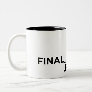 Final Final V2 PDF Funny Graphic Designer Mug