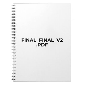 FINAL_FINAL_V2.PDF Minimalist Designer Notebook