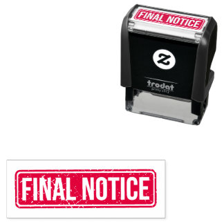 Final Notice Collections Stamp