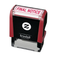 Final Notice Red Ink