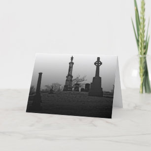 Final resting place card