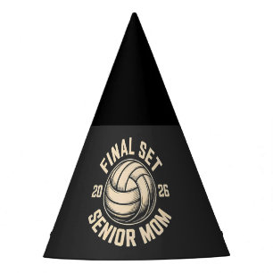 Final Set Senior Mum 2026 Graduation Volleyball  Party Hat