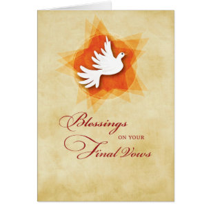 Final Solemn Vows, Nun Blessings, Holy Spirit