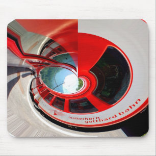 Final Swiss train journey, omega Mouse Pad