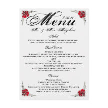 FINAL Wedding Dinner Menu Shalicia