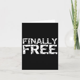 Finally Breakup Quote Divorce Saying Vintage Dom Card