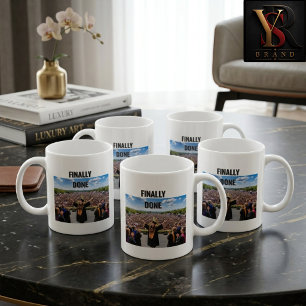 Finally Done Graduation jumbo Mug costomize 2026