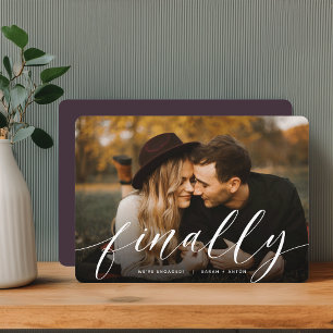 Finally   Full Photo Engagement Announcement