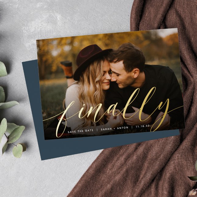 Finally | Full Photo Save the Date (Creator Uploaded)