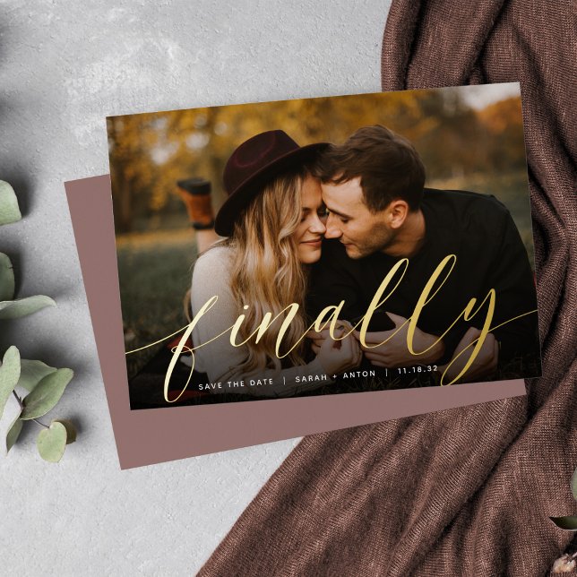 Finally | Full Photo Save the Date (Creator Uploaded)